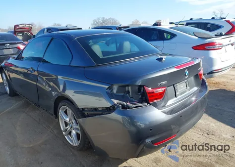 2015 BMW 428I xDrive z USA, uszkodzony, nr VIN WBA3V9C50FP798653